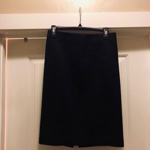 Back JCrew skirt with zip back detail